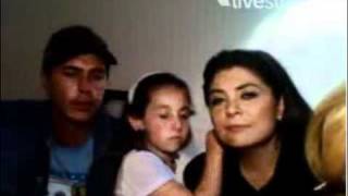 Twitcam Victoria Ruffo 22/08/2010 (1ª parte)