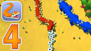 Snake Rivals - Gameplay Walkthrough Part 4 - Tutorial (iOS, Android)