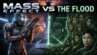 What If The Flood Reached The Mass Effect Universe? | Halo vs Mass Effect