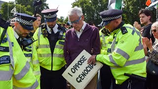 Clashes and arrests at Palestine Action protest in London