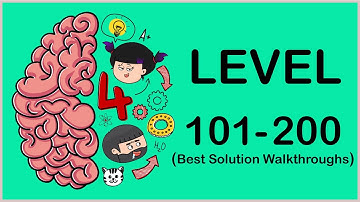 Brain Test 4 | Level 101-200 Solutions | Best Solutions Walkthrough