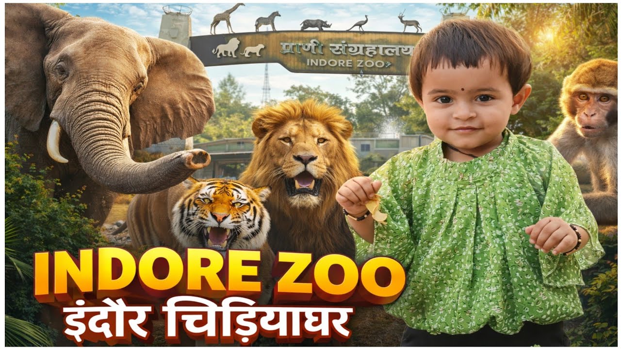 Indore zoo | Kamla neharu prani sangralay indore | Indore chidiyaghar Part_1 