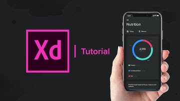 Create a Fitness Statistics App (Pie Chart) - Adobe Xd Tutorial - Part 3