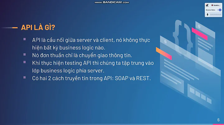 Phần 1 Lý thuyết  Test API và Công cụ SOAP UI