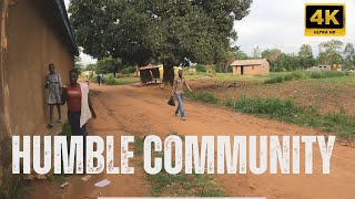 INSIDE AFRICAN LOCAL VILLAGE COMMUNITY KITGUM