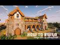 How to Build a Medieval Horse Stable | Minecraft | Village Glow Up 5