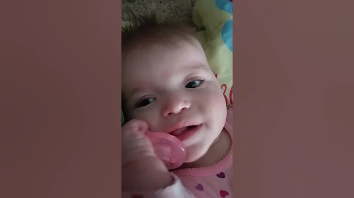 Sami and her squeaker Binky