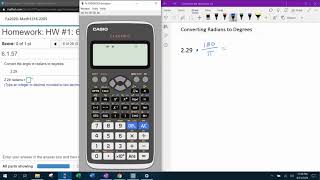Trigonometry - HW#1 Question #6 & Precalculus - HW#3 Question #6 - MyLab Math