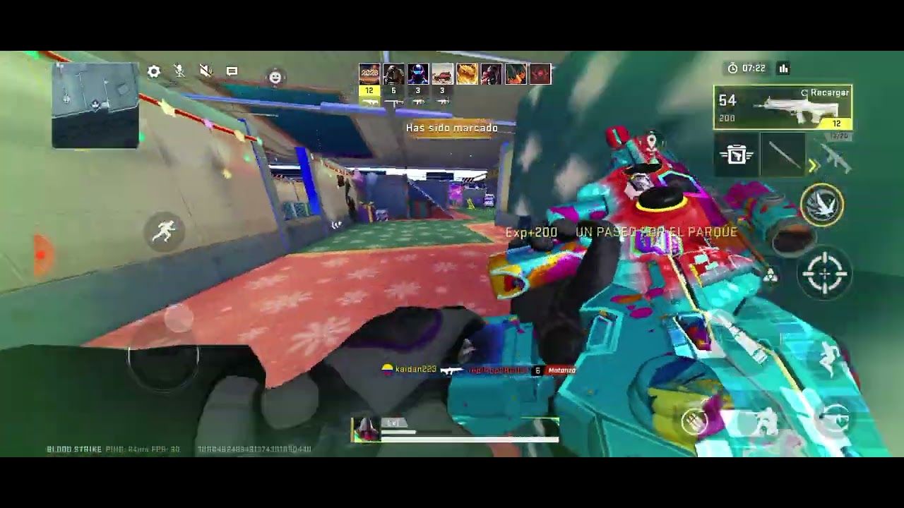 2 día con el canal de blood trike 