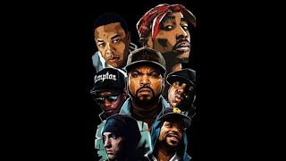 2Pac ft. Ice Cube - Gangsta Rap Made Me Do It (ft. MC Ren, Eazy E, Eminem, Snoop Dogg) (Lyrics)