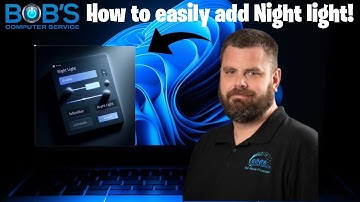 Reduce Eye Strain with Night Light in Windows 11  | Quick & Easy Guide