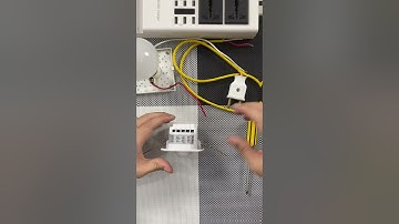 Hướng dẫn đấu nối | Công tắc cảm biến radar vi sóng âm trần công suất lớn M003 | P.2 #shorts