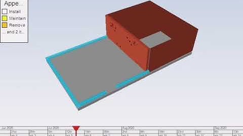 BIM | Revit MEP | Synchro | MS Project | 4D BIM Simulation of Firefighting Pump Room.