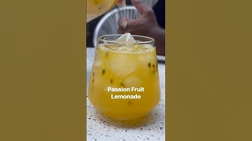 Passion fruit Lemonade