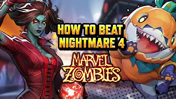How to Beat Nightmare 4 with Jeff | Full Marvel Rivals Zombies Run