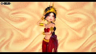 Arabian Nights but Make It FIERCE?! Jasmine in Red DTI Look Inspo! ❤️✨ screenshot 3