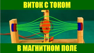 Виток с током в магнитном поле Виток с током в магнитном поле