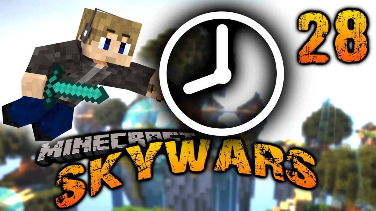 UNCUT 15 Minute Challenge! | Minecraft Skywars Episode 28