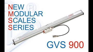 Modular, optical and magnetic linear encoders for large machines GVS 900