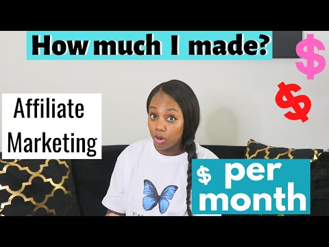 How Much I Make Per Month from Affiliate Marketing (Proof) | Affiliate Marketing Income 2020