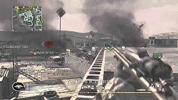 Sick No Scope Across Map CoD 4- Ambush :)