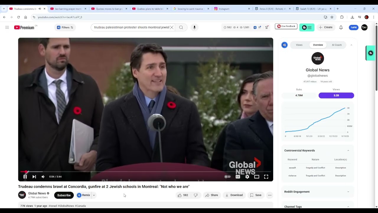 Montreal, Canada To Ban Street Prayer/Preaching (Famine of the word)