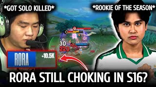 Rookie Of The Season? 10K D Lead Is Not Safe In Mpl Ph Rora Still Choking At S16?
