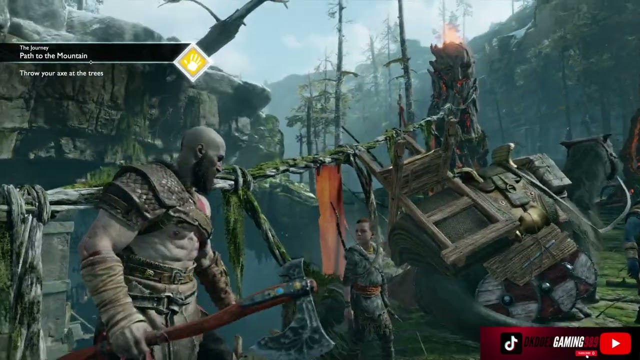 Wrong Side Ooops God Of War 2018