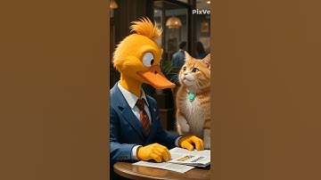 Cute duck and cat 😺😍🥰#foryou #viral #cutecat #ai #shortfeed #cat #shortsfeed #shorts #foryou