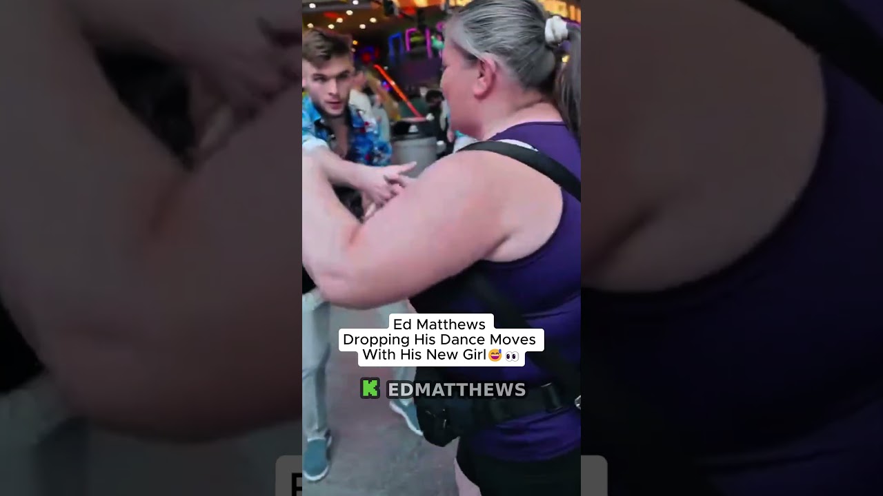 Ed Matthews dropping his dance moves with his new girl😅👀