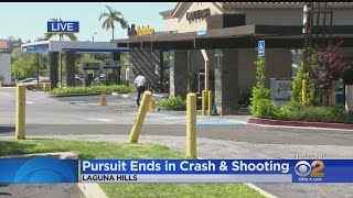 2 CHP Officers Struck By Attempted Robbery Suspect During Pursuit From Laguna Hills To Solana Beach