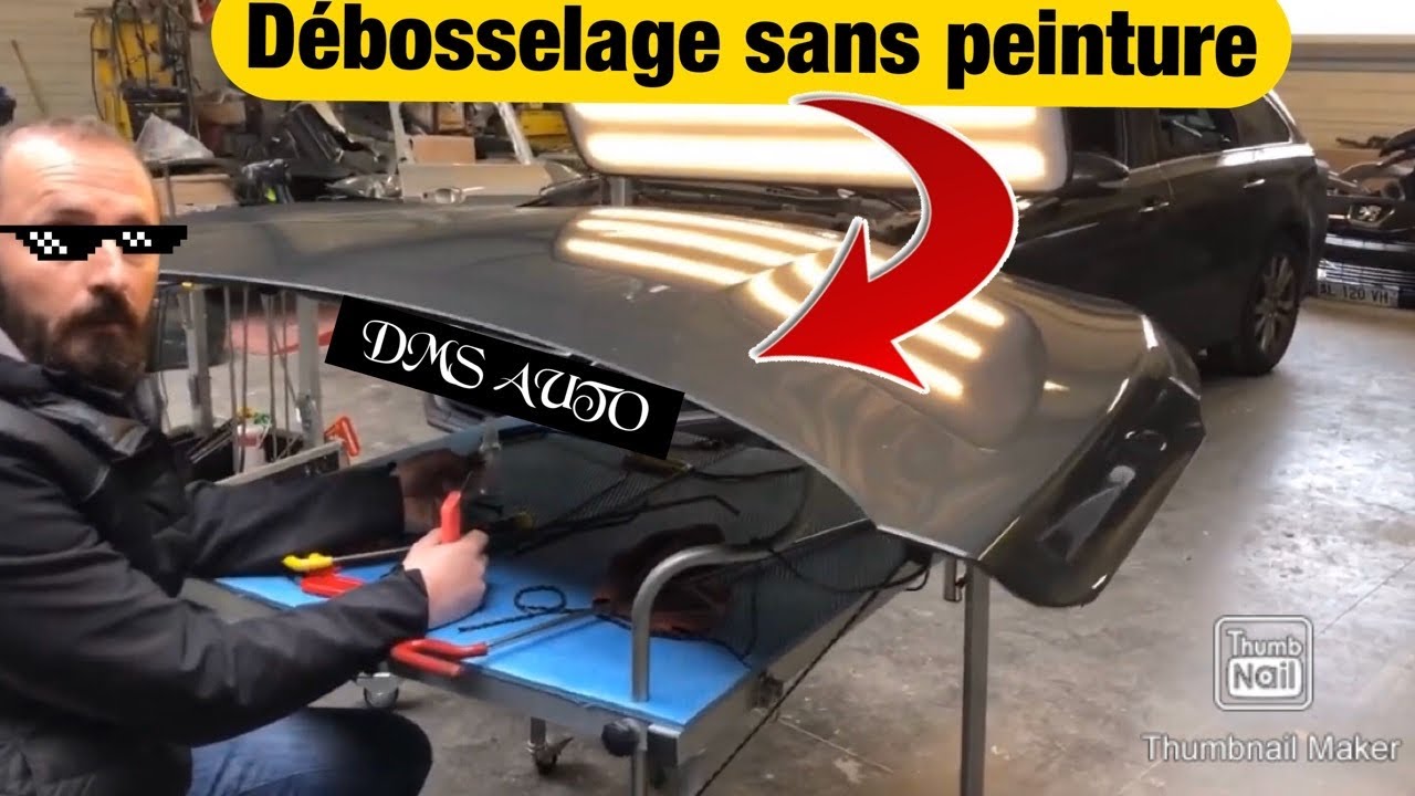 🇫🇷PRÉSENTATION — DMS auto— Débosselage sans peinture (comment il arrive à  faire ça ??) 