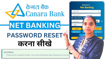Canara Bank Net Banking Password Forgot | Canara Bank Net Banking Ka Password Kaise Change Kare 2023