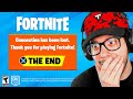 Fortnite is ENDING...