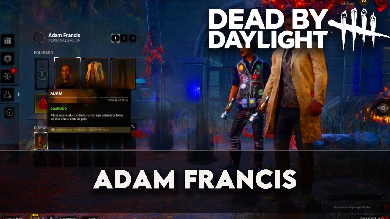 DEAD BY DAYLIGHT | SUBIENDO A EL ADAM FRANCIS | STREAM PARTE #23 - YouTube