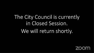 Special City Council Meeting - April 29, 2021