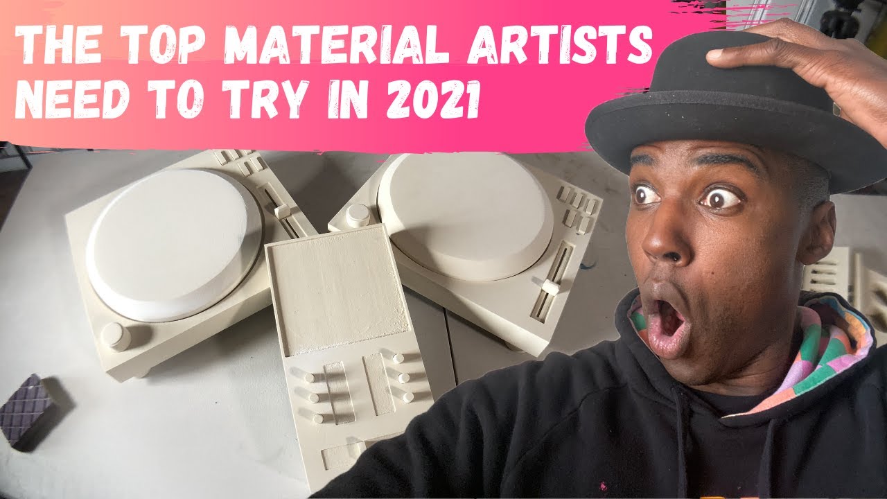 #1 material artist need to try in 2021 - ( HDU / Sign foam!!! )