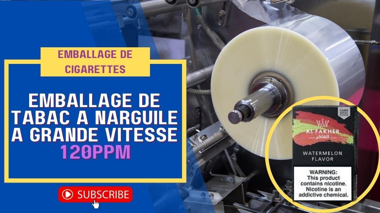 Machine d'emballage de cigarettes à grande vitesse | machine de suremballage en cellophane