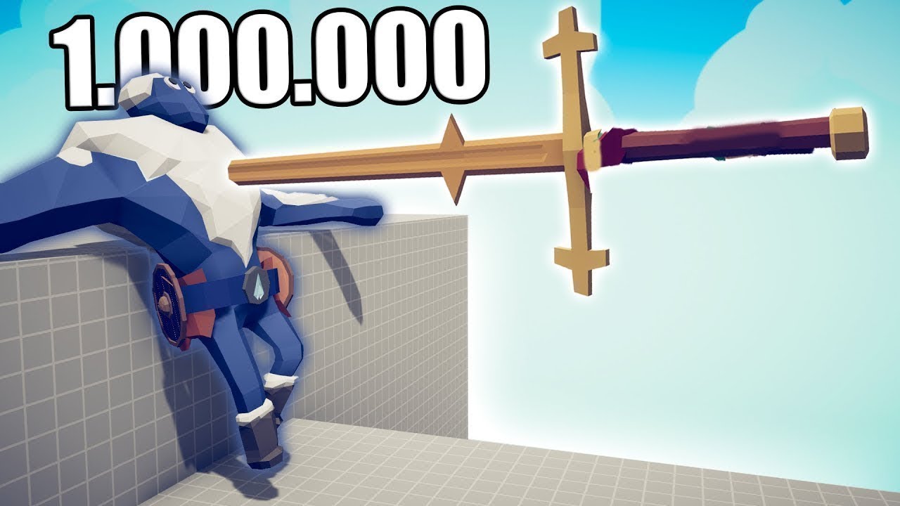 1.000.000 DAMAGE KING SWORD vs BOSS UNITS - TABS | Totally Accurate Battle Simulator 2026