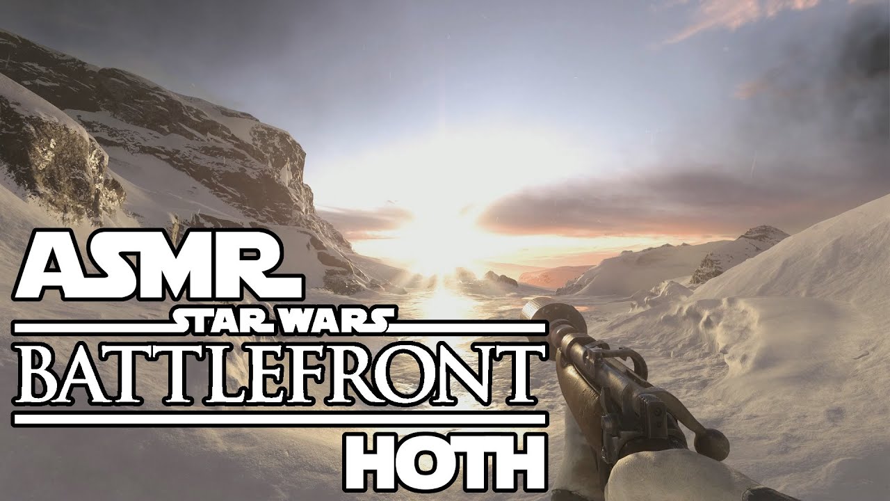 ASMR Gaming Whisper: Star Wars Battlefront - Hoth relaxation spa