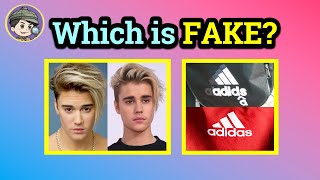 Which Is Fake? Real Or Fake Quiz Game Jean Wu Justin Bieber Mark Zuckerberg Delta Goodrem