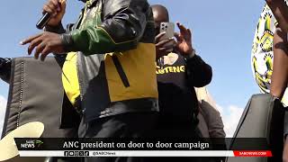 Elections 2024 | ANC President on a door-to-door visit in Cosmo City