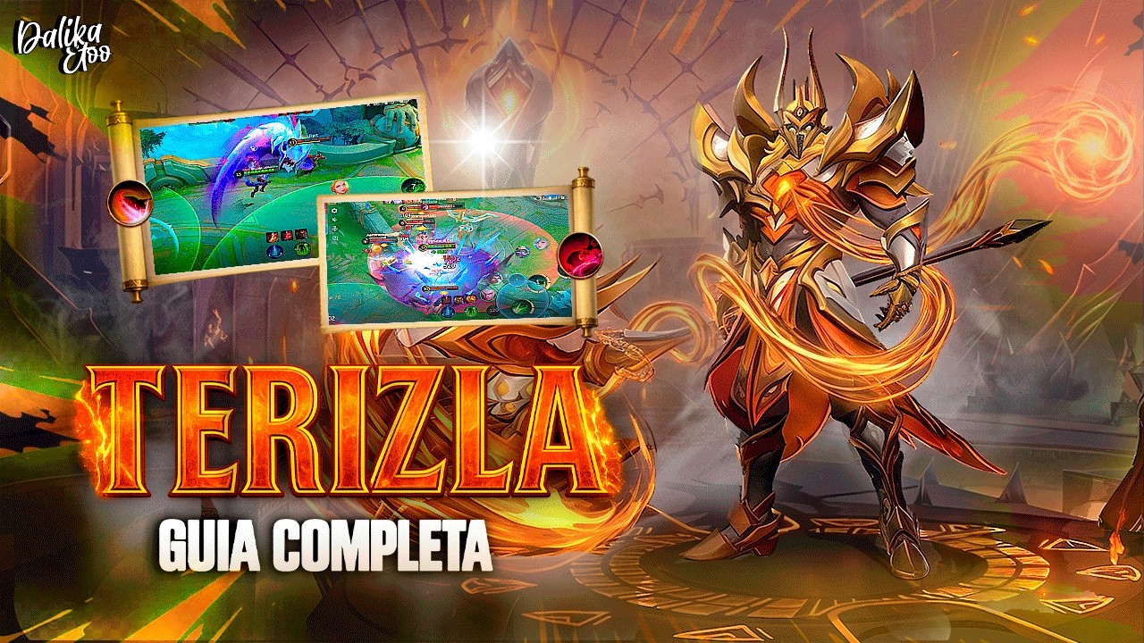 TERIZLA ESTA INFRAVALORADO - GUIA COMPLETA DE TERIZLA, BUILD, EMBLEMAS Y MAS - MOBILE LEGENDS