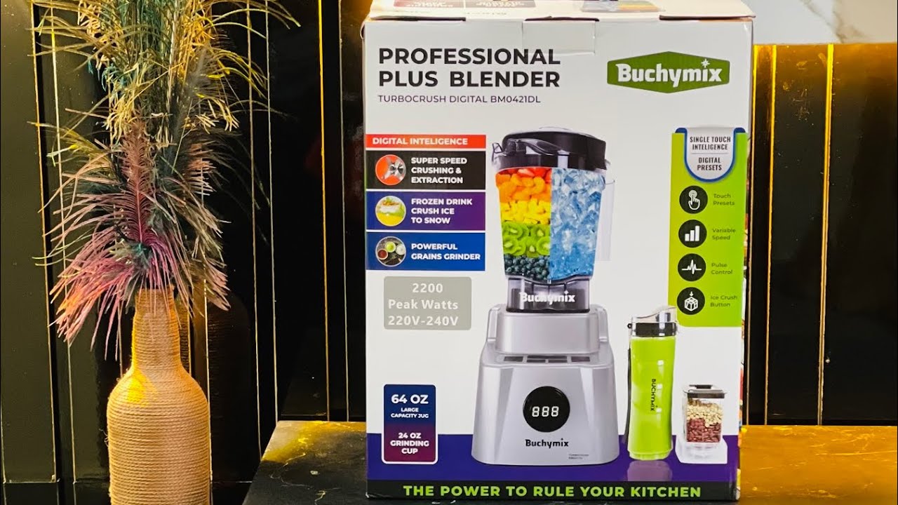 UNBOXING AND REVIEWING THE BUCHYMIX DIGITAL BLENDER / Mini Vlog