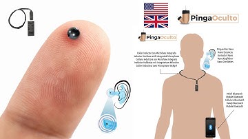 Spy Earpiece Nano V8 - Review and Tutorial - English | PingaOculto