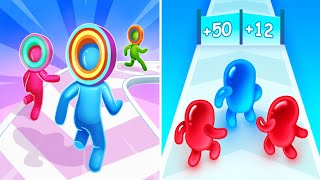 Join Blob Clash vs Layer Man | Ultimate Runner Battle 2026 screenshot 5