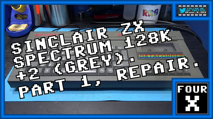 Sinclair ZX Spectrum 128K +2 (Grey) - Part 1 - Repair.