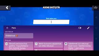 2.Hesabımın İsmini Değiştirdim 🐿️🥳