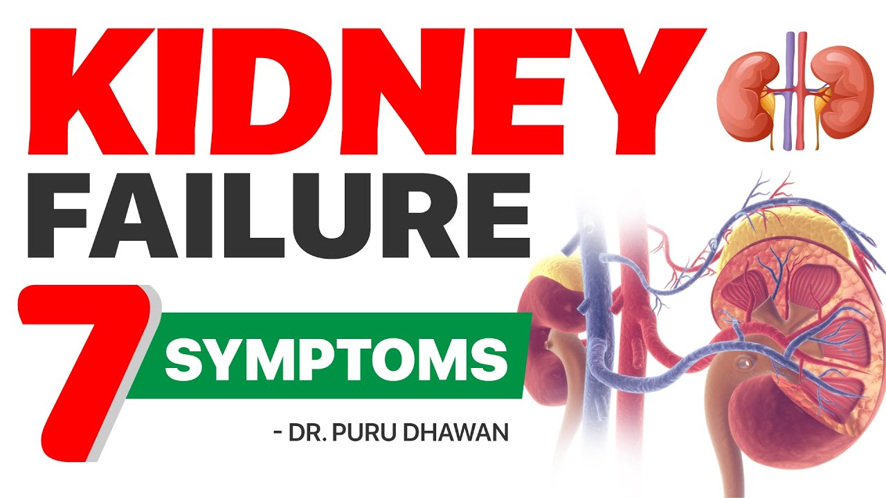 7 Symptoms Of Kidney Failure Kidney kharab hone ke 7 lakshan Dr