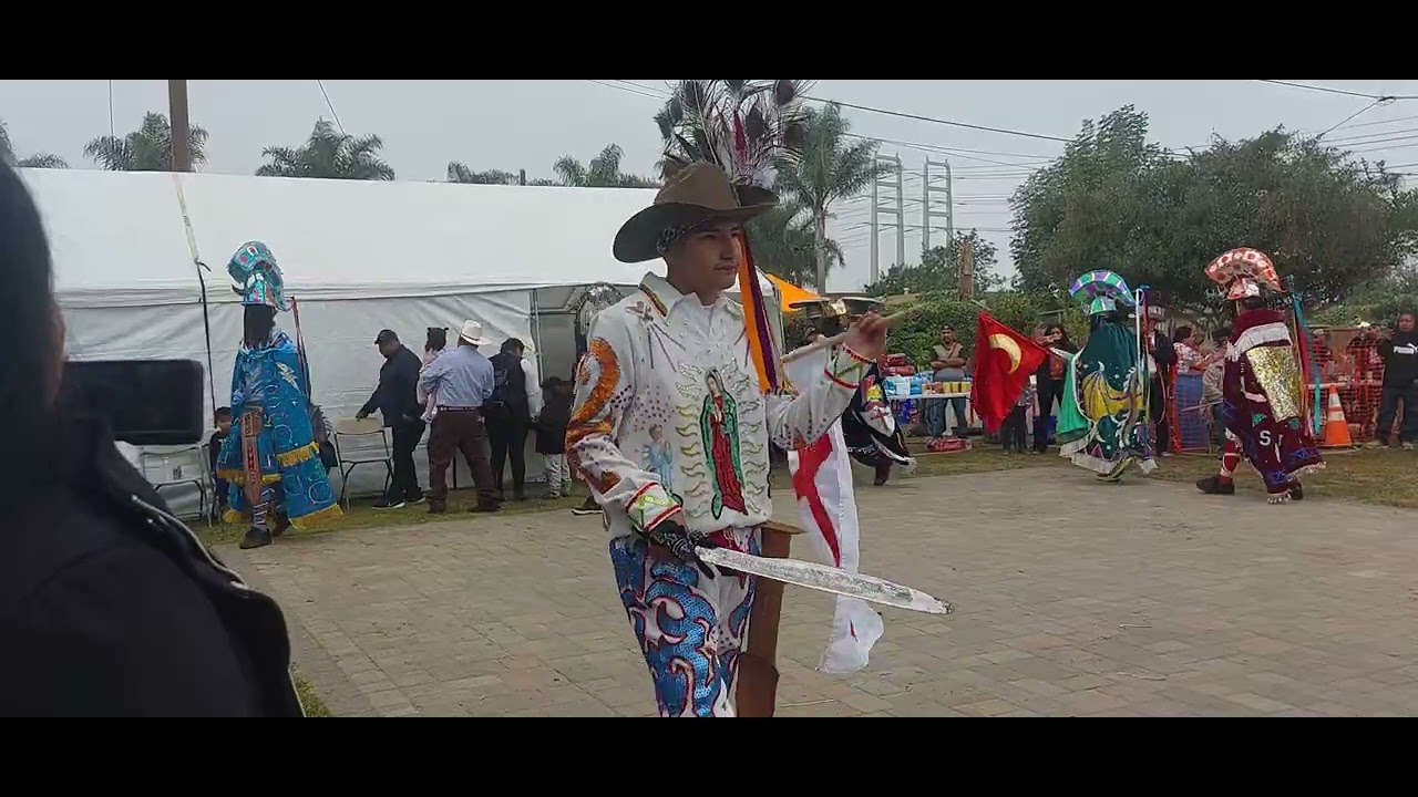 Fiesta patronal san martin obispo de tours danza de chareo san martin duraznos oxnard ca 11/08/2025 